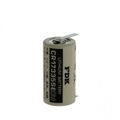 FDK, FDK CR17335SE-T1 Lithium-Batterie 3V 1800mAh - mit Lötfahne, Other formats, ON1340-CB