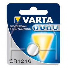 Varta Professional Electronics CR1216 6216 25mAh 3V button cell battery