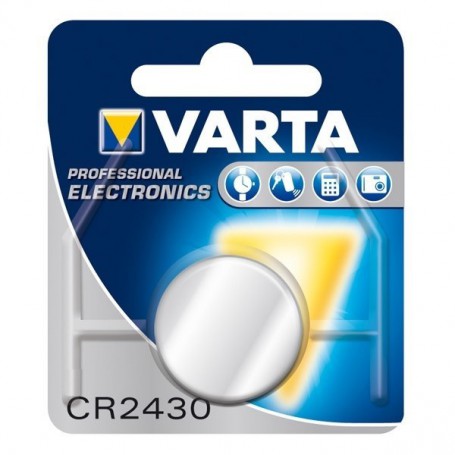 Varta, Varta Battery Professional Electronics CR2430 6430 3V 280mAh Knopfzelle, Button cells, BS168-CB