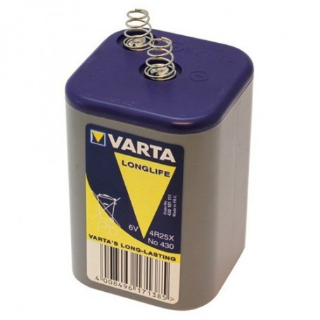 Varta, Varta Batterie 430 / 4R25X 6V Blockbatterie ON1686, Size C D 4.5V XL, ON1686