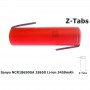 Sanyo, Sanyo NCR18650GA 18650 3350mAh 10A 3.6V Li-ion, Size 18650, NK051-CB