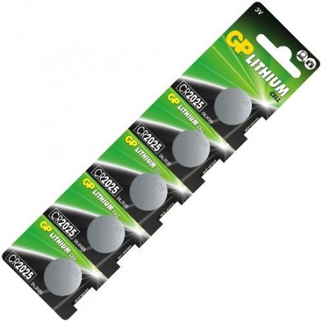 GP - GP CR2025 3v lithium knoopcel batterij - EOL - NK221-CB