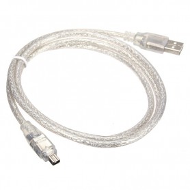 Oem - Firewire naar USB 4pin kabel 120cm - FireWire kabels - 5191-CB