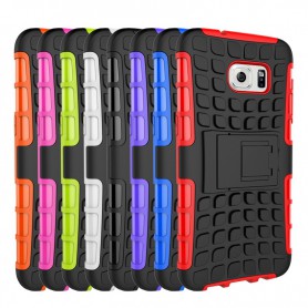 OTB - Shockproof Case mit Ständer kompatibel zu Samsung Galaxy S7 Edge - Samsung phone cases - CG060-CB
