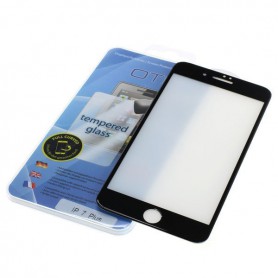 OTB - OTB Screen Protector Full Cover 3D compatible with Apple iPhone 7 Plus black - Protective foil for iPhone - ON3914