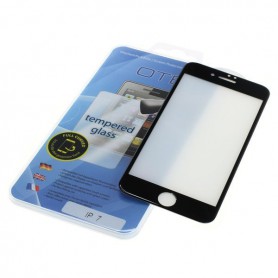 OTB - OTB Screen Protector Full Cover 3D compatible with Apple iPhone 7 black - Protective foil for iPhone - ON3916