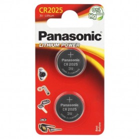 Panasonic, Panasonic CR2025 Lithium battery, Button cells, BL241-CB