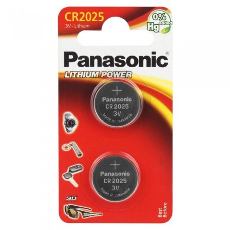 Panasonic, Panasonic CR2025 Lithium battery, Button cells, BL241-CB