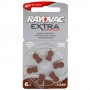 Rayovac - Rayovac Extra Advanced 312 / PR312 / PR41 Hearing Aid Battery - Hearing batteries - BL248-CB