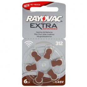 Rayovac - Rayovac Extra Advanced 312 / PR312 / PR41 Hearing Aid Battery - Hearing batteries - BL248-CB