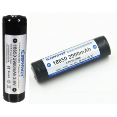 KeepPower, KeepPower 18650 2900mAh oplaadbare batterij, 18650 formaat, NK073-CB