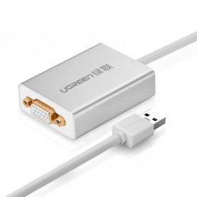 UGREEN - USB 2.0 to VGA Multi-Display Adapter High Premium UG157 - DVI and DisplayPort adapters - UG157
