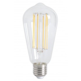 Calex - Vintage LED Lamp 240V 4W 350lm E27 ST64 Helder 2300K Dimbaar - E27 LED - CA072-CB
