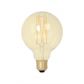 Calex - Vintage LED Lamp 240V 4W 320lm E27 GLB95 GOLD 2100K Dimmable - EOL - CA078-CB