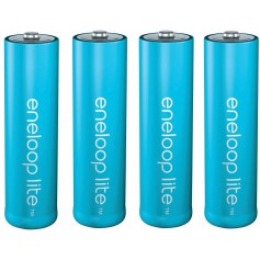 Eneloop - AA R6 Panasonic Eneloop Lite 1.2V 950mAh Rechargeable Battery - Size AA - NK120-CB