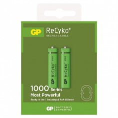 GP R03/AAA GP ReCyko+ 1000 Series 950mAh Rechargeable