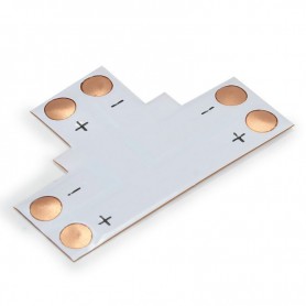 Oem - 10mm T PCB Connector für 1 Farbe SMD5050 5630 LED Streifen - LED connectors - LSC16-CB