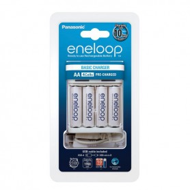 Panasonic - Panasonic USB-oplader Basic BQ-CC61USB incl. 4 eneloop AA -  - BQ-CC61USB