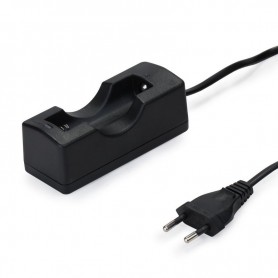 Oem, 18650 Single Charger EU Plug for Li-ion Rechargeable Battery, Battery chargers, BC61