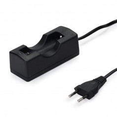 18650 Single Charger EU Plug for Li-ion Rechargeable Battery