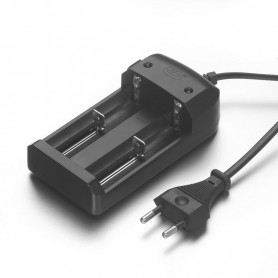 Oem - Dual Li-ion batterijoplader voor 18650 CR123A 16340 14500 26650 - Batterijladers - BC41-CB