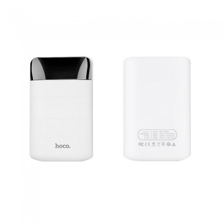 HOCO - HOCO Domon 10000mAh Power Bank 1A/2A met zaklamp - EOL - H60365-CB