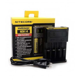 NITECORE, Nitecore Intellicharge New i4 for Li-ion, NiMH, Ni-Cd, Battery chargers, BS003