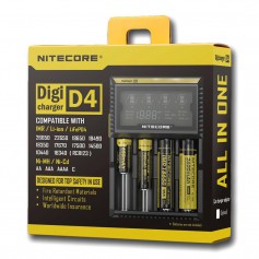 NITECORE, Nitecore Digicharger D2 für Li-ion, NiMH, Ni-Cd, Ladegeräte, BS005