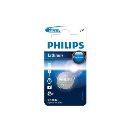 PHILIPS, Philips CR2032 lithium button cell battery, Button cells, BS014-CB