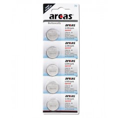 arcas, 5-Pack Arcas CR2016 3v lithium knoopcelbatterij, Knoopcellen, BS015-CB