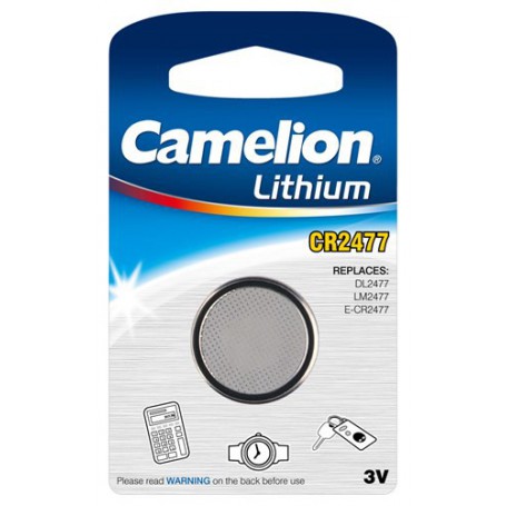 Camelion, Camelion CR2477 3V Lithium button cell battery, Button cells, BS030-CB