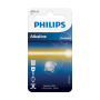 PHILIPS, Philips LR44/76A 1.5v Alkaline button cell battery, Button cells, BS036-CB