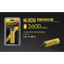 NITECORE, Nitecore 18650 li-ion NL1826 2600mAh 3.7V, Size 18650, BS039-CB