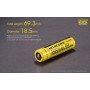 NITECORE, Nitecore 18650 li-ion NL1834 3400mAh 3.7V, Size 18650, BS040-CB