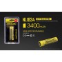 NITECORE, Nitecore 18650 li-ion NL1834 3400mAh 3.7V, Size 18650, BS040-CB