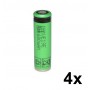 Sony - Sony / Murata US14500VR2 680mAh - 2A 3.7V 14x49mm rechargeable battery - Other formats - NK222-CB