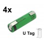 Sony - Sony / Murata US14500VR2 680mAh - 2A 3.7V 14x49mm rechargeable battery - Other formats - NK222-CB