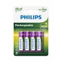 PHILIPS, Philips MultiLife 1.2V AA/HR6 2600mah NiMh rechargeable battery - 4-Pack, Size AA, BS050-CB