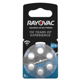 Rayovac - Rayovac Akustische HA675 / 675 / PR44 / ZL1 640mAh 1,4 V Hörgerät Batterie -  - BS082-CB