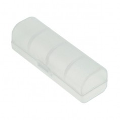 OTB, PVC transportdoos voor 18650-batterijen - transparant, Batterijen accessories, ON5115-CB