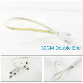 Oem - 30cm Doppelendverbindungskabel für NedRo LED Tubes - LED connectors - AL221