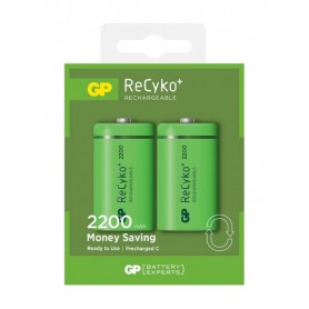 GP - GP 1.2V C/HR14 2200mah NiMh 2200 Series oplaadbare batterij - C D en XL formaat - BS114-CB