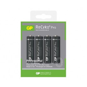 GP - GP R6/AA ReCyko+ PRO 2000mAh 1.2V NiMH Oplaadbare Batterijen - AA formaat - BS122-CB
