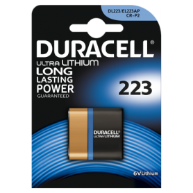 Duracell, Duracell CRP2 / 223 / DL223 / EL223AP / CR-P2 6V Lithium battery, Other formats, BS131-CB