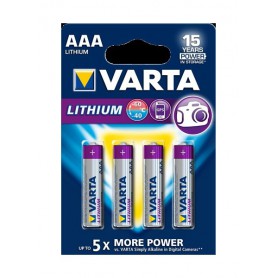 Varta - VARTA ULTRA LITHIUM LR03 / AAA / R03 / MN 2400 1.5V battery - Size AAA - BS137-CB