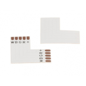 Oem - 10mm 5-Pin L PCB Connector für RGB SMD5050 LED Streifen - LED connectors - LSC32-CB