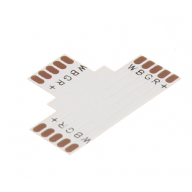 Oem - 10mm 5-Pin T PCB Connector für RGB SMD5050 LED Streifen - LED connectors - LSC033-CB