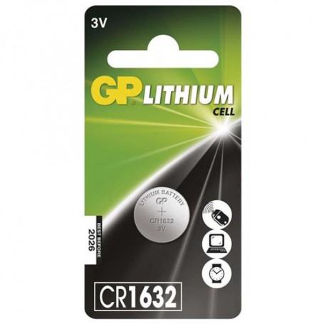 GP, GP CR1632 125mAh 3V Lithium battery, Button cells, BS233-CB