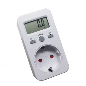 Oem - Digitale Wattmeter met LCD-scherm AC 230V 16A 3680W - Pluggen en Adapters - AL1033