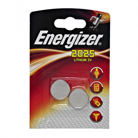 Energizer, Energizer CR2025 3v lithium button cell battery, Button cells, BL117-CB